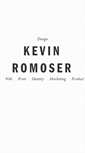Mobile Screenshot of kevinromoser.com